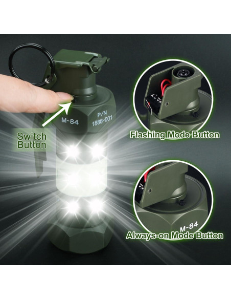 Lámpara Táctica Guayma para Airsoft 800 Lúmenes Verde Lámpara Táctica Guayma para Airsoft 800 Lúmenes Verde