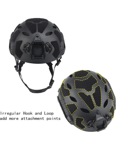 Casco Táctico Hdlsina HL31 Ajustable con Montaje NVG