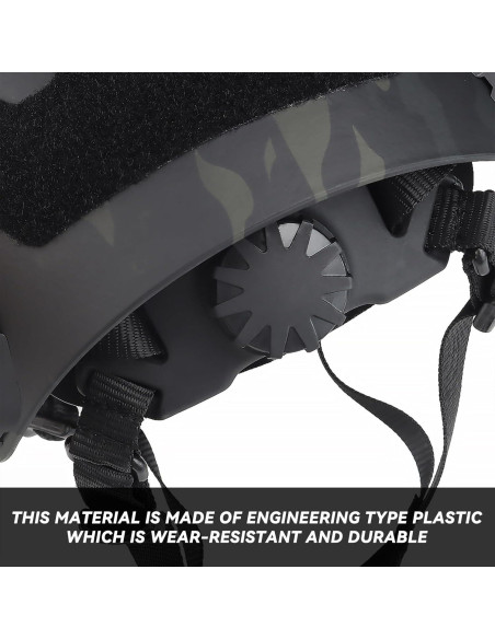 Casco Táctico AOUTACC Ajustable para Airsoft y Paintball Casco Táctico AOUTACC Ajustable para Airsoft y Paintball