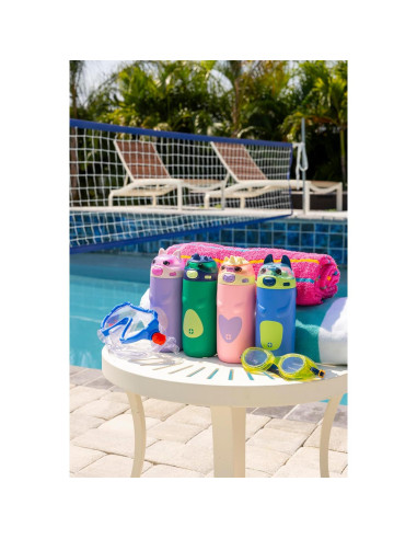 Botella de Agua Ello Ellies 355ml Acero Inoxidable Niños