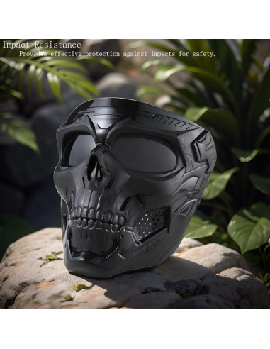 Máscara de Calavera CROSSBODY Airsoft Táctica Completa