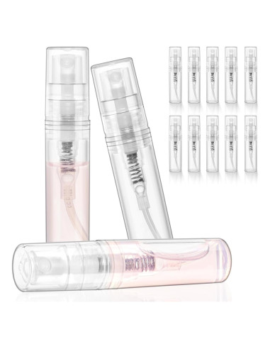 Set de 10 Botellas de Spray Mini 2 ml Chiallco Transparentes