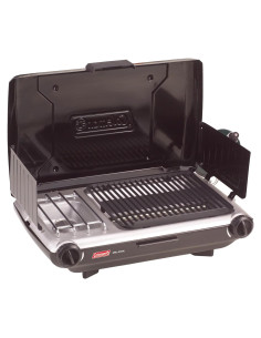 Parrilla de Camping Coleman Mesa 2-en-1 con 2 Quemadores