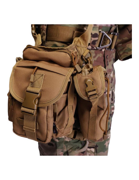 Bolsa táctica militar ANTÁRTIDA impermeable 21x30 cm Bolsa táctica militar ANTÁRTIDA impermeable 21x30 cm
