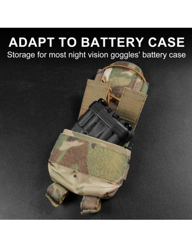 Bolsa Táctica para Casco Zhongren HL-ACC-59 Nylon Camo