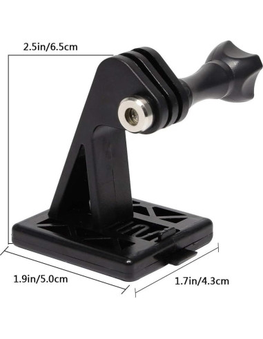 Soporte de Casco Táctico AOUTACC para GoPro Negro