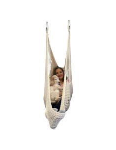 Silla Colgante DreamGYM - Columpio Terapéutico Beige