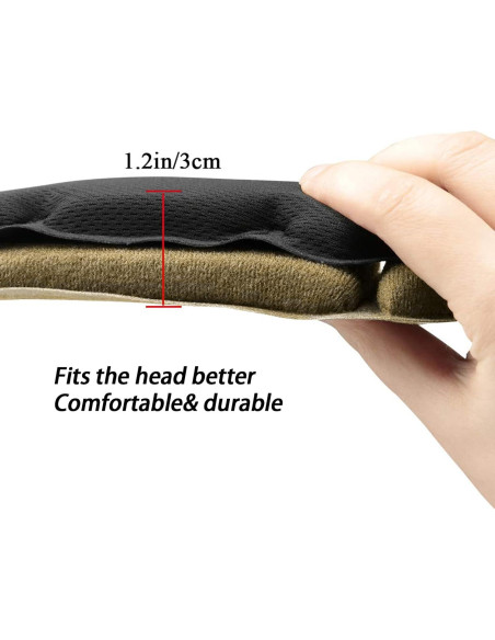Almohadillas para Casco Yzpacc Universal Espuma EVA Caqui Almohadillas para Casco Yzpacc Universal Espuma EVA Caqui