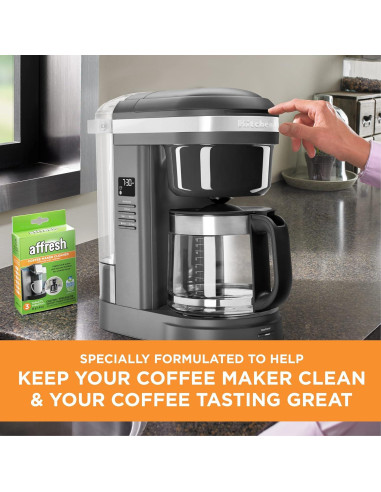 Limpiador de Cafeteras Affresh 3 Tabletas Descalcificantes