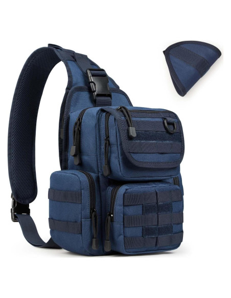 Bolsa Táctica EDC G4Free Bandolera Ajustable 7L Azul Bolsa Táctica EDC G4Free Bandolera Ajustable 7L Azul
