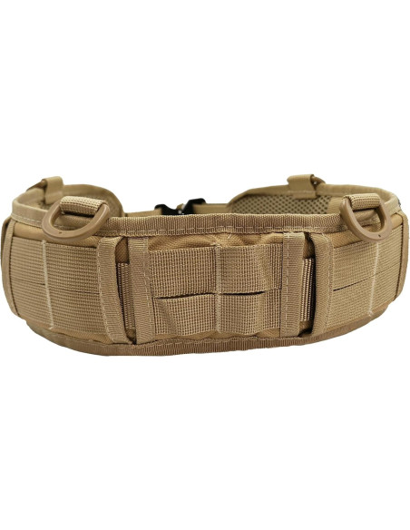 Cinturón Táctico YouchingWld Ajustable 81 a 112 cm Khaki Cinturón Táctico YouchingWld Ajustable 81 a 112 cm Khaki