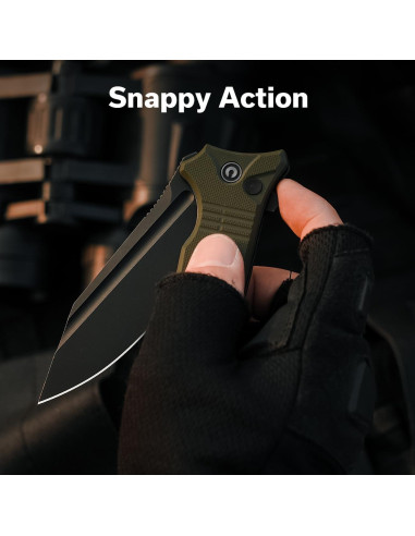 Cuchillo Plegable CIVIVI Neurohaptic 9.5cm G10 Verde OD
