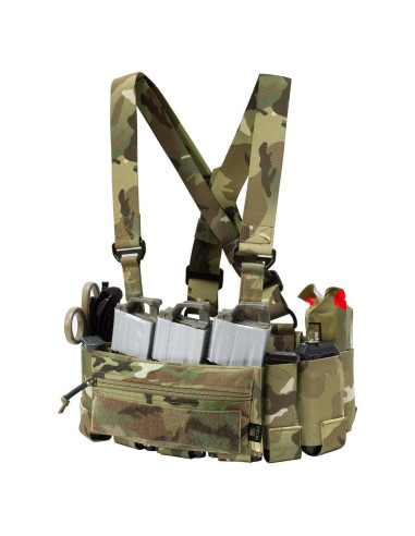 KRYDEX Chaleco Táctico Unisex con Cinturón y Soportes