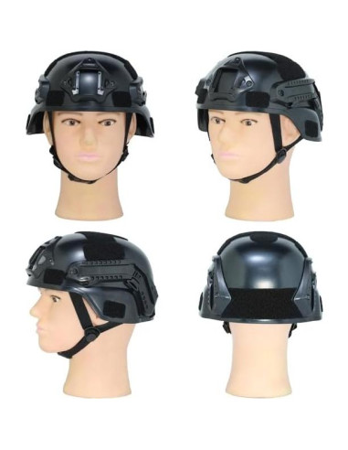 Casco Táctico PLOOTA con Gafas y Máscara Facial Completa