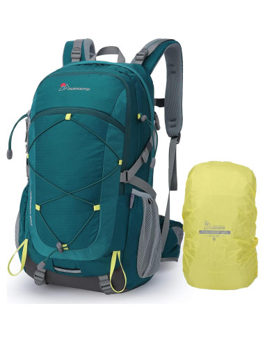 Mochila de Senderismo MOUNTAINTOP 40L Cianoscuro Ligera
