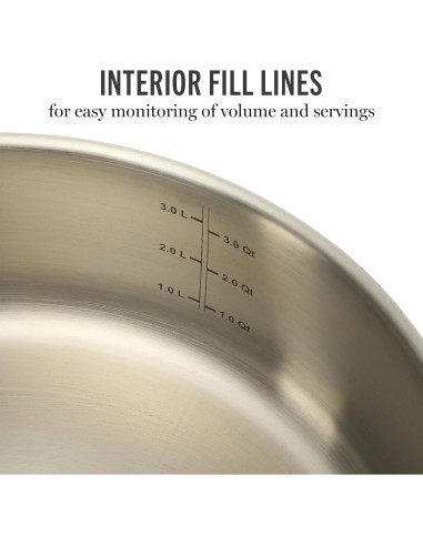 Set de Utensilios de Cocina Martha Stewart 10 Piezas Acero Inoxidable