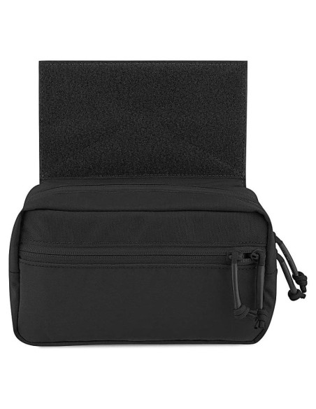 Bolsa Táctica KRYDEX Fanny Pack Negro con Panel de Gancho Bolsa Táctica KRYDEX Fanny Pack Negro con Panel de Gancho