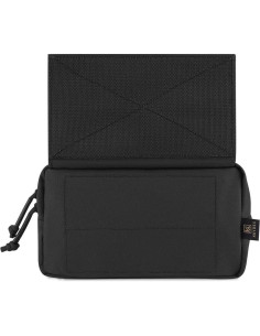 Bolsa Táctica KRYDEX Fanny Pack Negro con Panel de Gancho 2