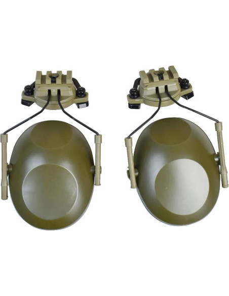 Casco Táctico Hdlsina con Máscara y Auriculares 27,99x21,95cm Casco Táctico Hdlsina con Máscara y Auriculares 27,99x21,95cm