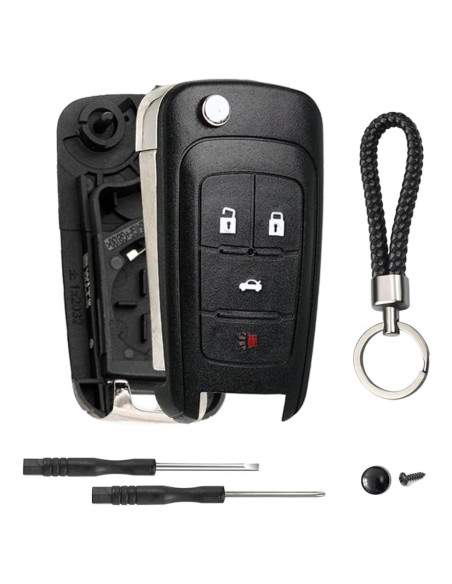 Funda de control remoto 4 botones para Chevy Buick GMC Funda de control remoto 4 botones para Chevy Buick GMC