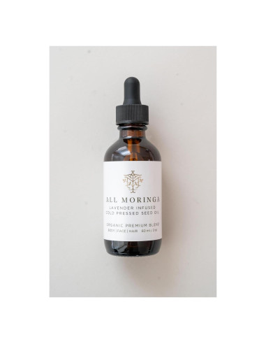 Aceite de Moringa Orgánico Todo Moringa 59 ml - Lavanda