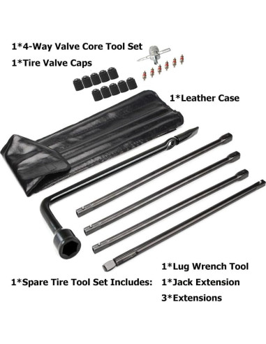 Kit de Herramientas para Neumático Dr.Roc Compatible con Ford