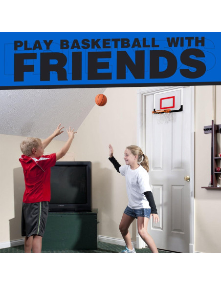 Aro de Baloncesto Interior TOY Life para Niños y Adultos con 4 Pelotas Aro de Baloncesto Interior TOY Life para Niños y Adultos con 4 Pelotas