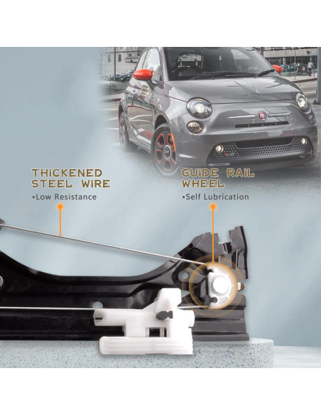 Regulador de Ventana Eléctrico Predep Fiat 500 2012-2019 Regulador de Ventana Eléctrico Predep Fiat 500 2012-2019