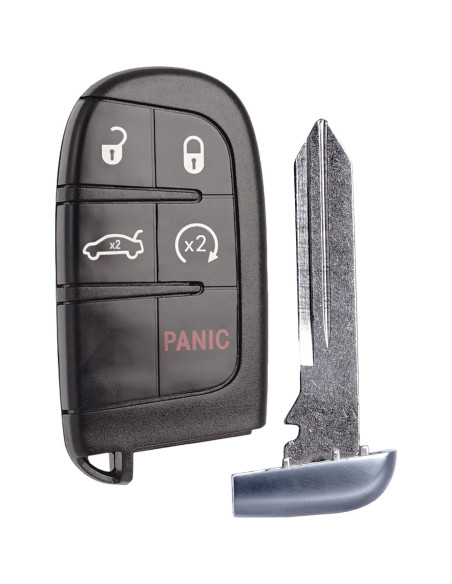 Llavero remoto Chrysler 200 300 Dodge 2015-2021 SUPALAND Llavero remoto Chrysler 200 300 Dodge 2015-2021 SUPALAND