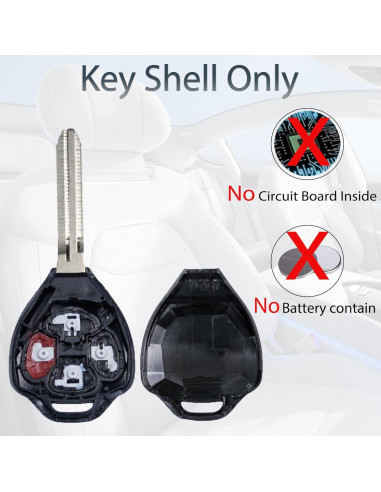 Funda de llave Toyota Camry Corolla 2006-2013 Juego de 2