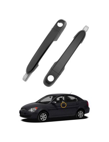 Juego de Manijas de Puerta Exterior Gledewen 2006-2011 Hyundai Accent