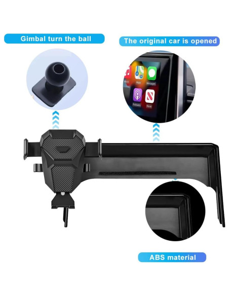 Soporte para Teléfono de Coche KEPHTH 8 Pulgadas Ajustable Soporte para Teléfono de Coche KEPHTH 8 Pulgadas Ajustable