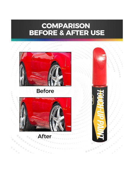 Bolígrafo de Pintura UBOG 50ml Rojo para Rayones de Coche Bolígrafo de Pintura UBOG 50ml Rojo para Rayones de Coche