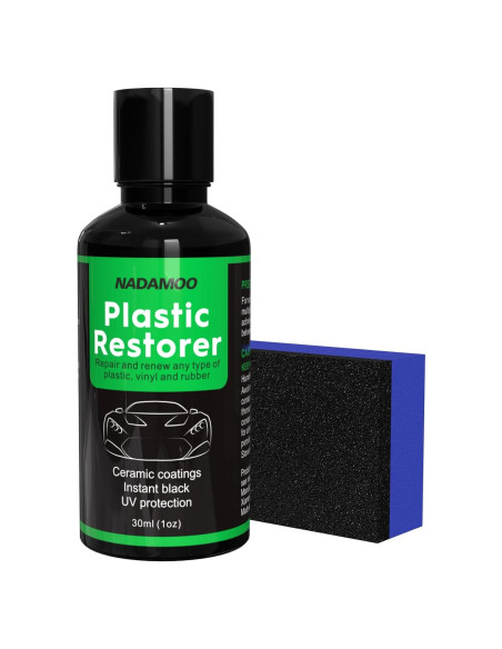 Restaurador de Plástico NADAMOO 30ml Cerámico para Autos Restaurador de Plástico NADAMOO 30ml Cerámico para Autos