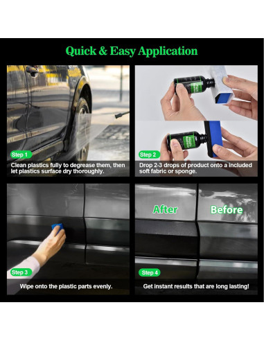 Restaurador de Plástico NADAMOO 30ml Cerámico para Autos