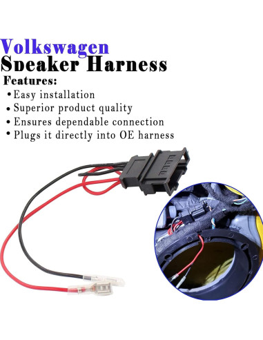 Adaptador de Arnés de Altavoz Danbojit para VW Jetta 2006-2010