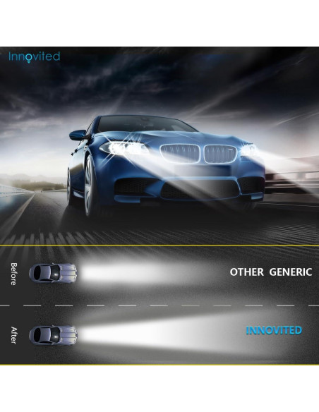 Bombilla HID Xenón 9005 Innovited 6000K 2x55W Balasto Bombilla HID Xenón 9005 Innovited 6000K 2x55W Balasto