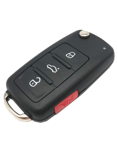 Funda de llave VW Flip Arruweer para Jetta Golf Eos