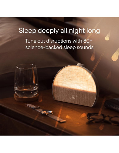 Reloj Despertador Hatch Restore 3 Luz y Sonido Cocoa