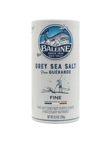 Sal Marina Gris La Baleine 249g Kosher de Guerande Sal Marina Gris La Baleine 249g Kosher de Guerande