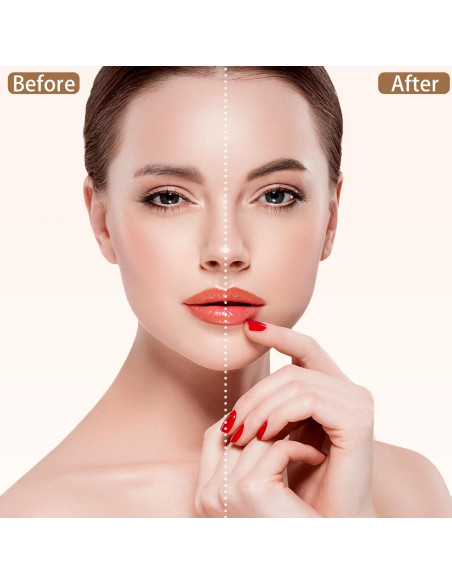 Lápiz de Cejas LAVONE 2-en-1 Microblading Marrón Oscuro Lápiz de Cejas LAVONE 2-en-1 Microblading Marrón Oscuro
