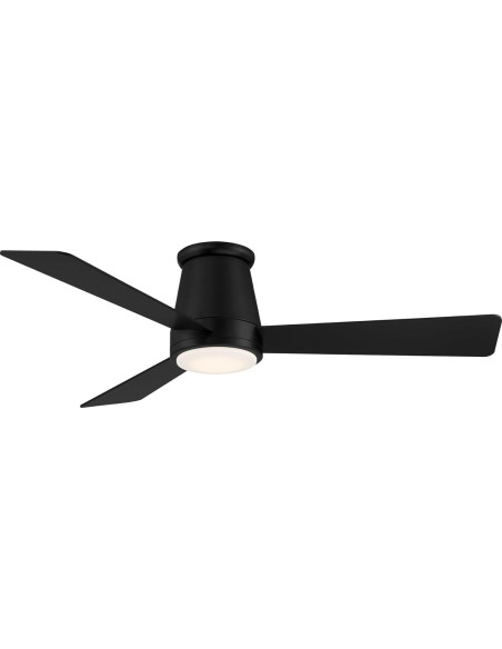 Ventilador de Techo Inteligente WAC Hug 132 cm Negro LED Ventilador de Techo Inteligente WAC Hug 132 cm Negro LED