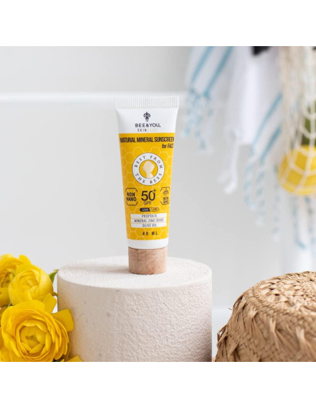 Paquete Bee y Tú: Protector Solar SPF 50 + Balsamo Labial Natural Paquete Bee y Tú: Protector Solar SPF 50 + Balsamo Labial Natural