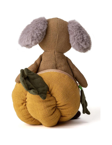 Figuras de felpa CUDDLE CORNER perro con bolsa calabaza 16cm