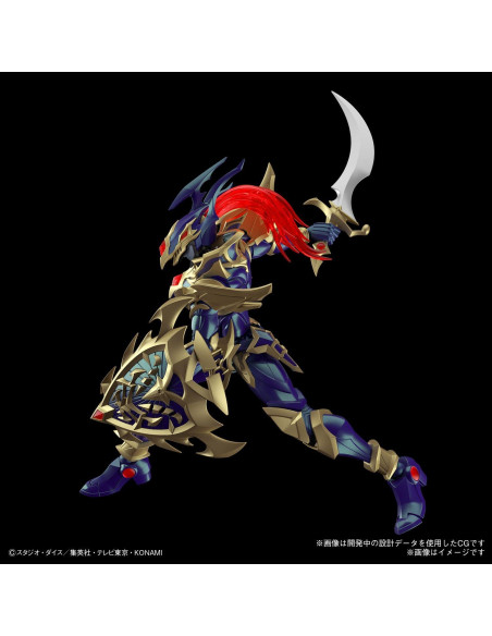 Figura Bandai Spirits Yu-Gi-Oh! Soldado de Luster Negro Figura Bandai Spirits Yu-Gi-Oh! Soldado de Luster Negro