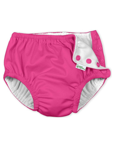 Pañal de Baño Reutilizable i play Rosa Fucsia 12 meses