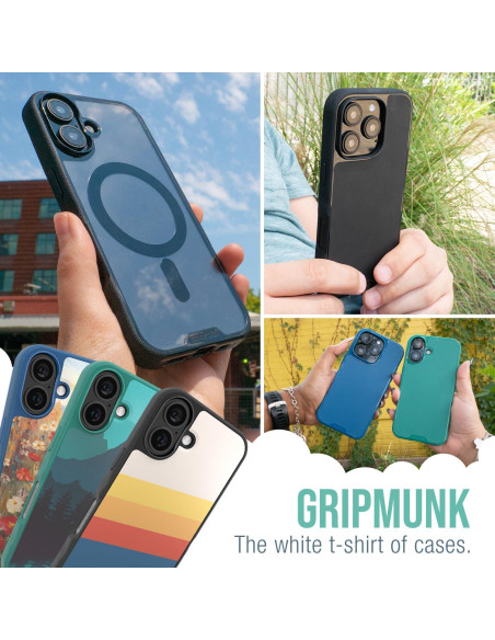 Funda Magnética Smartish para iPhone 16 - Gripmunk Ligera Funda Magnética Smartish para iPhone 16 - Gripmunk Ligera