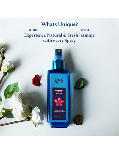 Bruma Corporal Jazmín Blue Nectar 100 ml - Refrescante Natural
