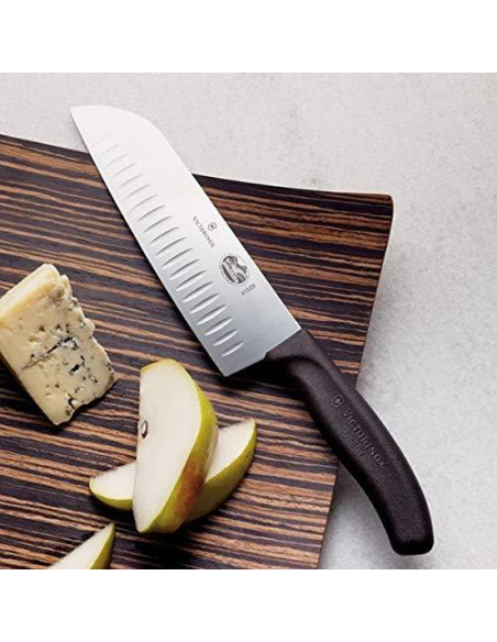Cuchillo Santoku Victorinox Fibrox Pro 17 cm para Cortar Cuchillo Santoku Victorinox Fibrox Pro 17 cm para Cortar