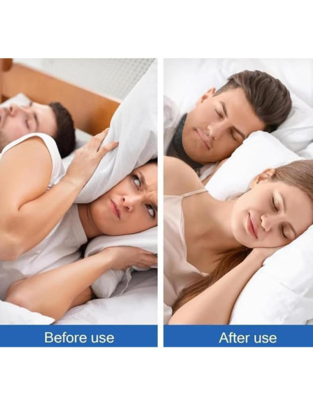 Soporte de Cuello KKINYAS Ajustable para Ronquidos - Transpirable Soporte de Cuello KKINYAS Ajustable para Ronquidos - Transpirable
